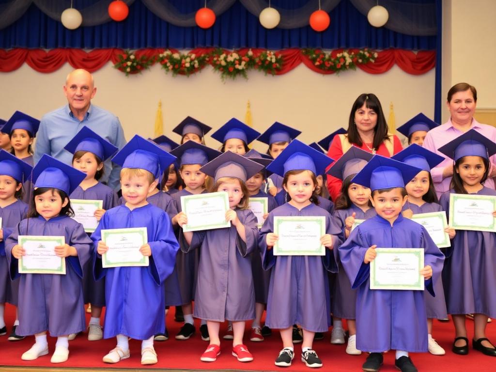 Pre-school graduation ceremony